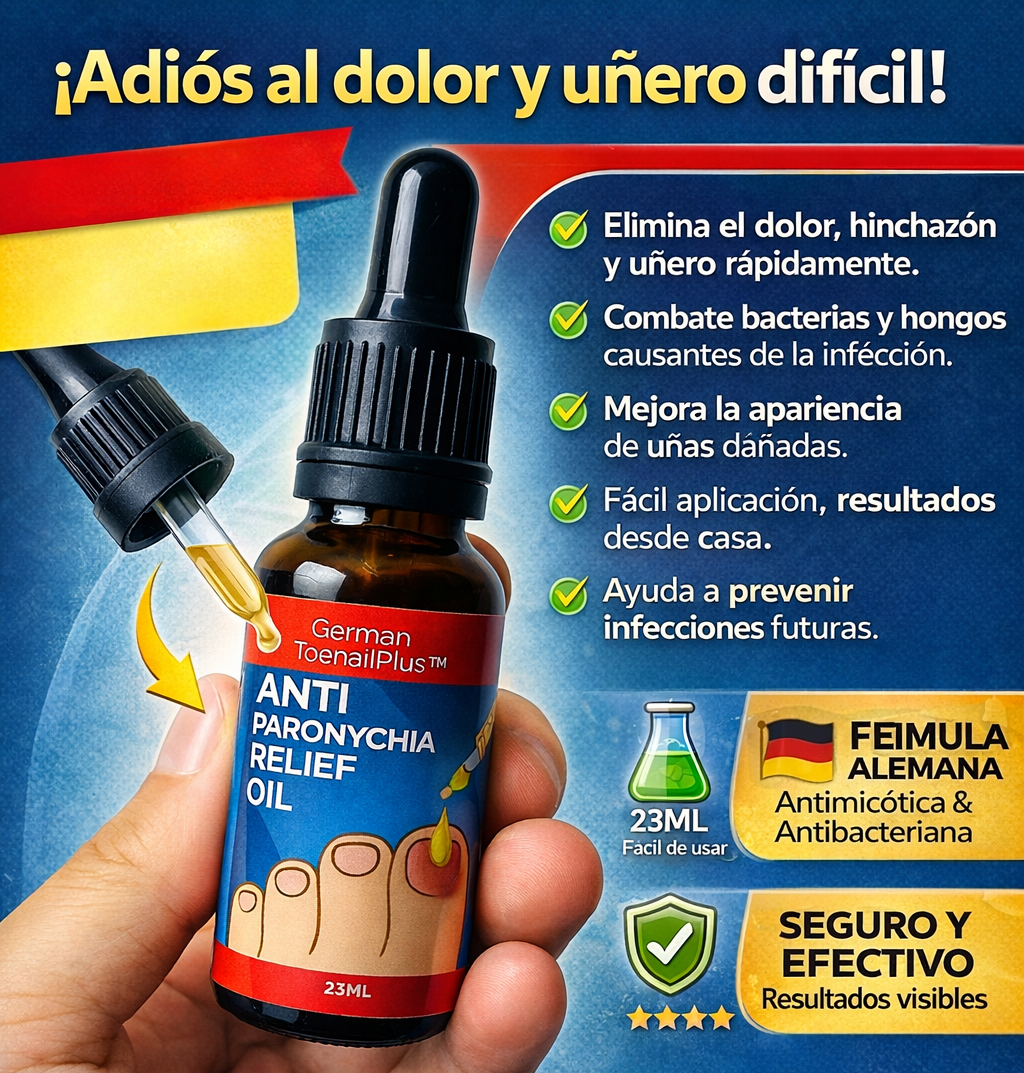 Aceite Removedor de Hongos en las Uñas