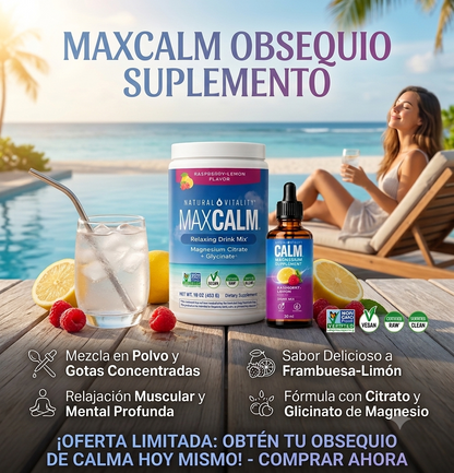 MAXCALM  +  OBSEQUIO SUPLEMENTO